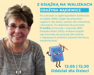 Z książką na walizkach - Grażyna Bąkiewicz
